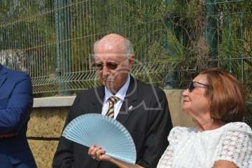 Acto de descubrimiento de la placa de la calle de Farmacéutico Francisco Artiles Betancor (Foto TA)